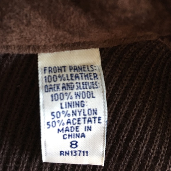 Brown Suede Leather jacket - Picture 3 of 3